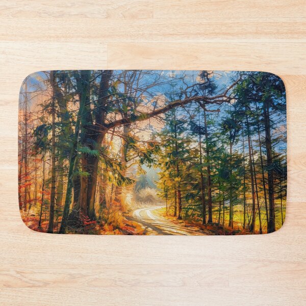 Item preview, Road Through the Woods designed and sold by tomorrowsart.