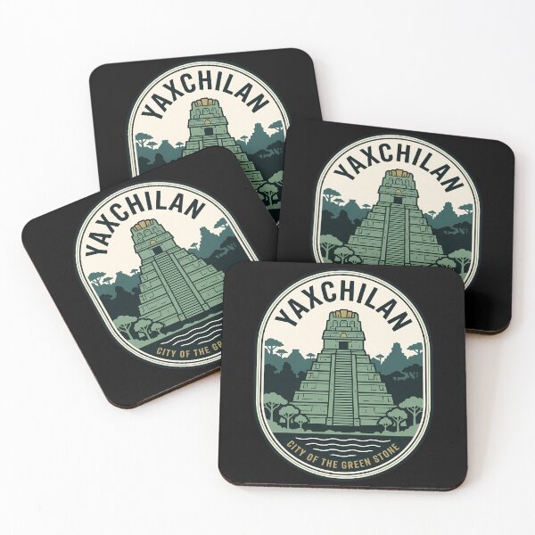 Item preview, Yaxchilan Maya City Vintage Travel Emblem designed and sold by k3rstman1.