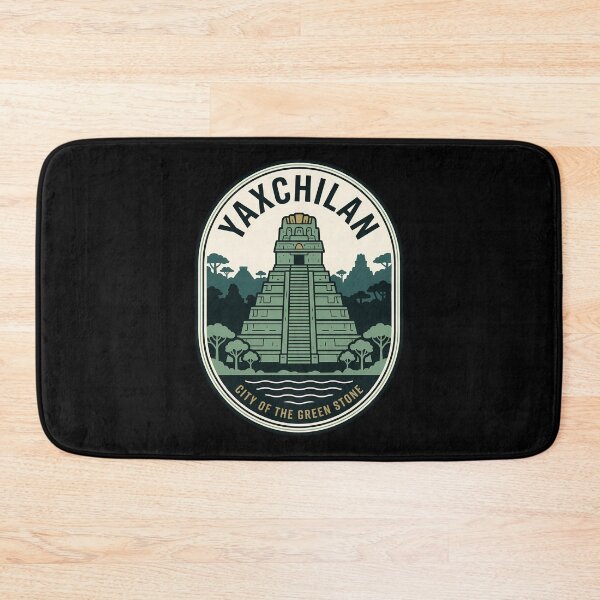 Item preview, Yaxchilan Maya City Vintage Travel Emblem designed and sold by k3rstman1.