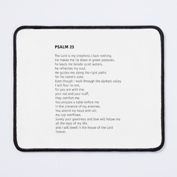 Item preview, Psalm 23 designed and sold by corbrand.