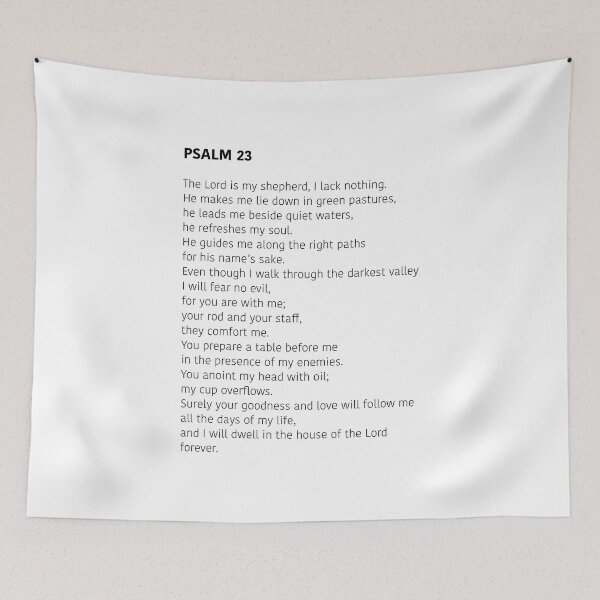 Item preview, Psalm 23 designed and sold by corbrand.
