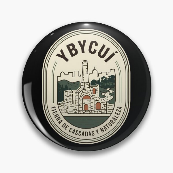Item preview, Ybycui Paraguay Nature Vintage Travel Emblem designed and sold by k3rstman1.