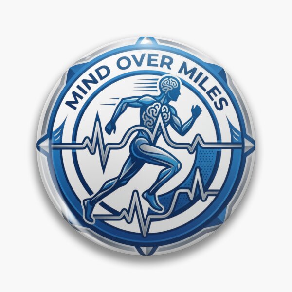 Item preview, Mind Over Miles Running Design designed and sold by RunningWhiskers.