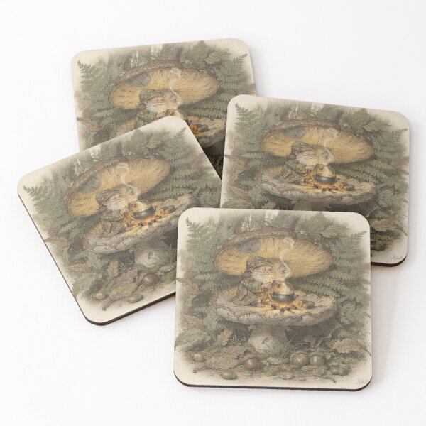 Item preview, Moss Gnome Brewing Toadstool Tea designed and sold by PictorialWhimsy.