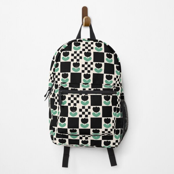 Item preview, Scandinavian Checkerboard Tulip Pattern designed and sold by Vexo P.