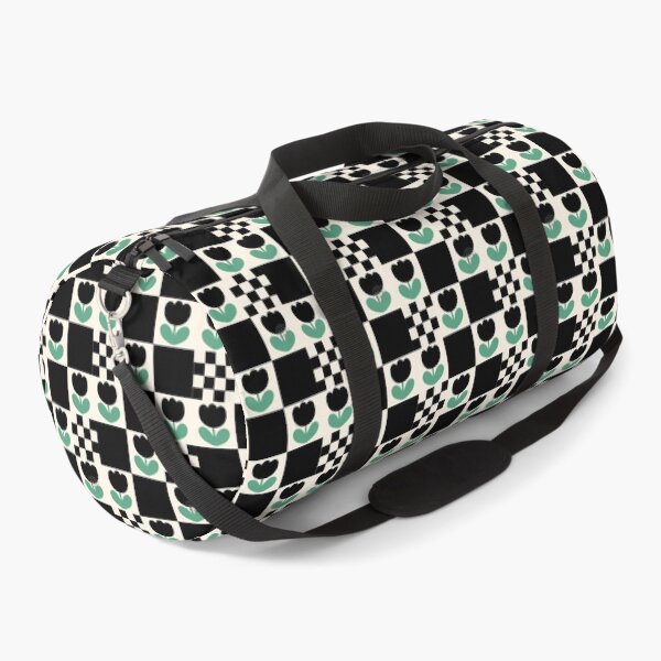 Item preview, Scandinavian Checkerboard Tulip Pattern designed and sold by Vexo P.