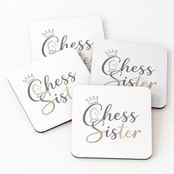 Item preview, Chess Sister – Cute Chess Lover Gift for Women, Girls, Sisters & Chess Players designed and sold by KnightVibe.