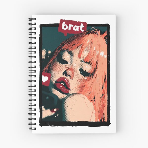 Item preview, Brat — Riot Grrrl Screen Print designed and sold by Let's call it messy.