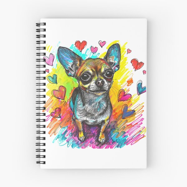 Item preview, Chihuahua Dream: A kaleidoscope of colors and love designed and sold by Dianag76.