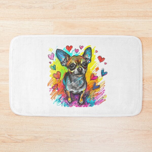 Item preview, Chihuahua Dream: A kaleidoscope of colors and love designed and sold by Dianag76.