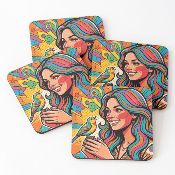 Item preview, Beautiful girls of the 70s. designed and sold by PP&RAINBOW SHOP.