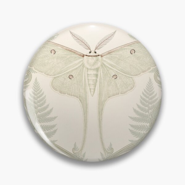 Item preview, Luna Moth Art Nouveau Wall Print designed and sold by PictorialWhimsy.