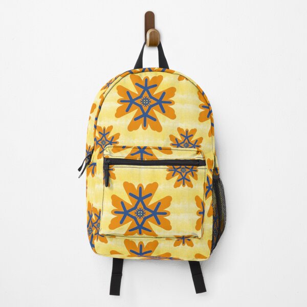 Item preview, Yellow Geometric Floral Star Seamless Pattern designed and sold by Nicha Studio.