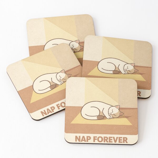 Item preview, Nap Forever Retro Poster designed and sold by PictorialWhimsy.