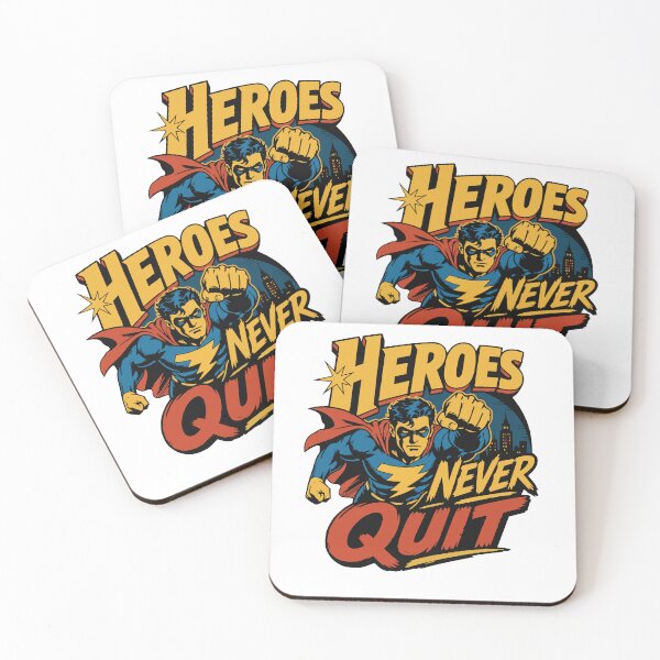 Item preview, Heroes Never Quit designed and sold by FGworks.