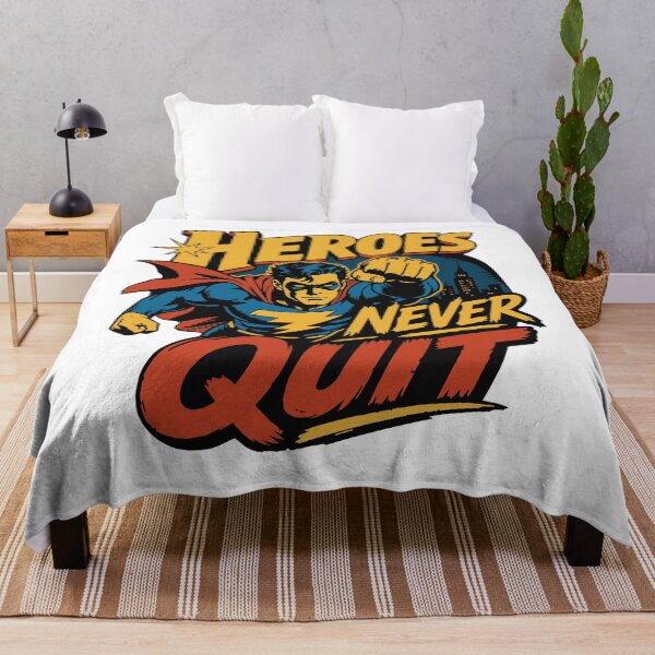 Item preview, Heroes Never Quit designed and sold by FGworks.