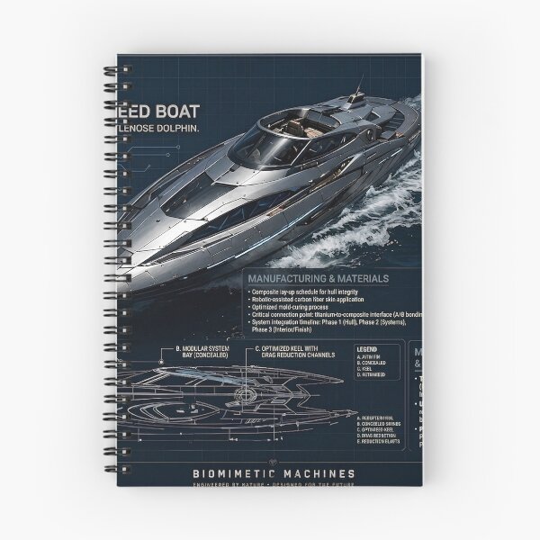 Item preview, Dolphin Speed Boat – Biomimetic Ocean Runner designed and sold by FabricaD.