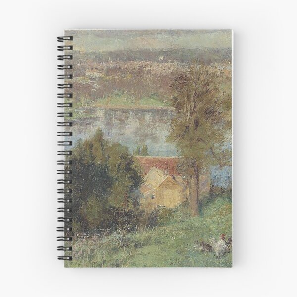Item preview, Frederick McCubbin - The Yarra from Kensington Road designed and sold by tomorrowsart.