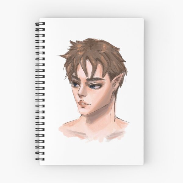 Item preview, Handsome Fantasy Elf Portrait | Digital character art illustration designed and sold by Mypixieart.