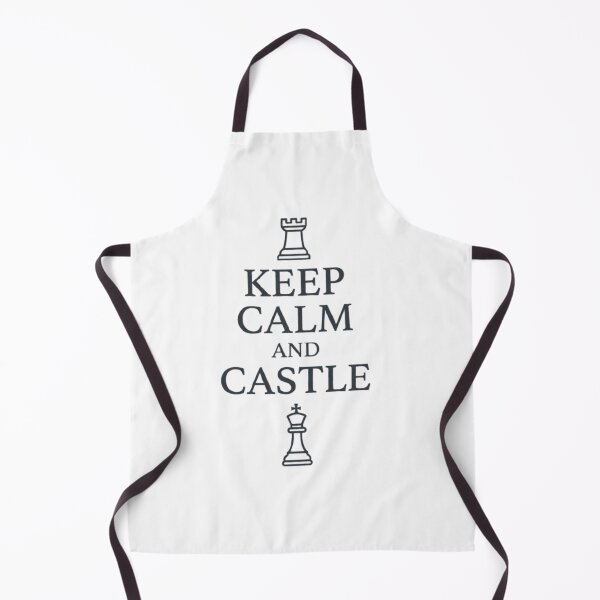 Item preview, Keep Calm and Castle – Funny Chess Quote Gift for Chess Players, Chess Lovers & Strategy Game Fans designed and sold by KnightVibe.