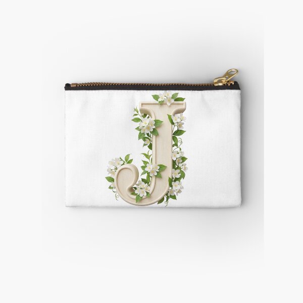 Item preview, Botanical Floral Letter J Monogram designed and sold by Helenaphotoart.