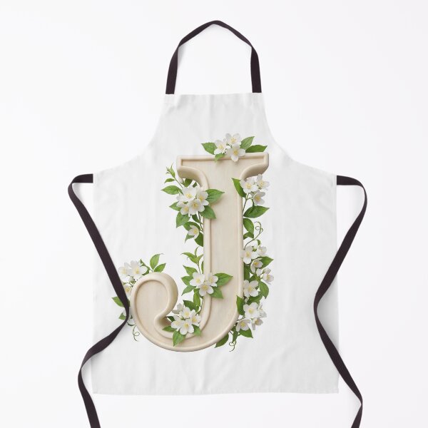 Item preview, Botanical Floral Letter J Monogram designed and sold by Helenaphotoart.