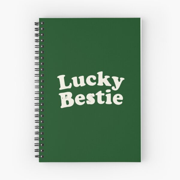 Item preview, Lucky Bestie Minimalist Cream Text Aesthetic designed and sold by Lirendesigns.