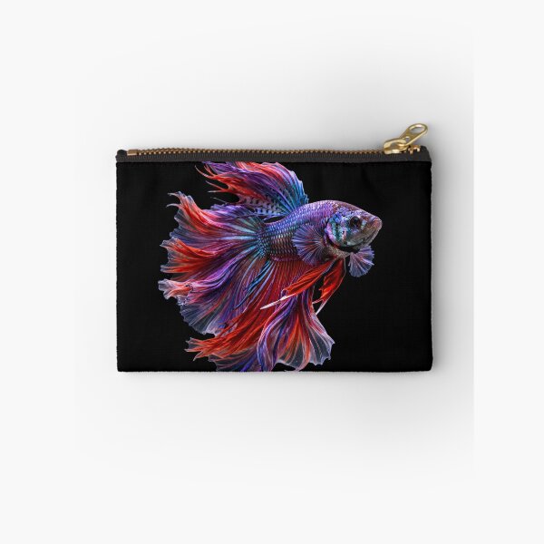Item preview, Colorful Siamese Fighting Betta Fish Majestic Aquatic Watercolor Art designed and sold by Dream Weave Studio.