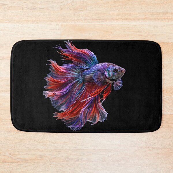 Item preview, Colorful Siamese Fighting Betta Fish Majestic Aquatic Watercolor Art designed and sold by Dream Weave Studio.