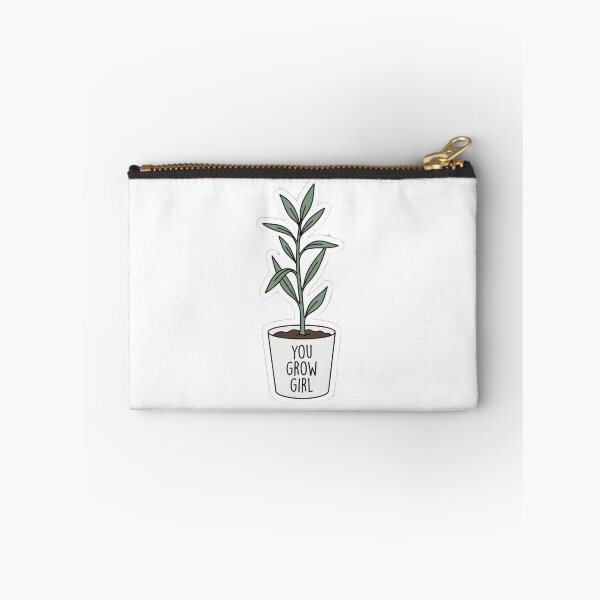 Item preview, You Grow Girl Funny Plant Pun Cute Potted Houseplant designed and sold by raedattia.