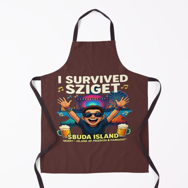 Artikelvorschau, I Survived Sziget Festival Budapest T-Shirt | Óbuda Island Hungary Music Festival Graphic | Funny Festival Survivor Tee | EDM Concert Travel Souvenir | Print-on-Demand Design entworfen und verkauft von Sushikidsntod.