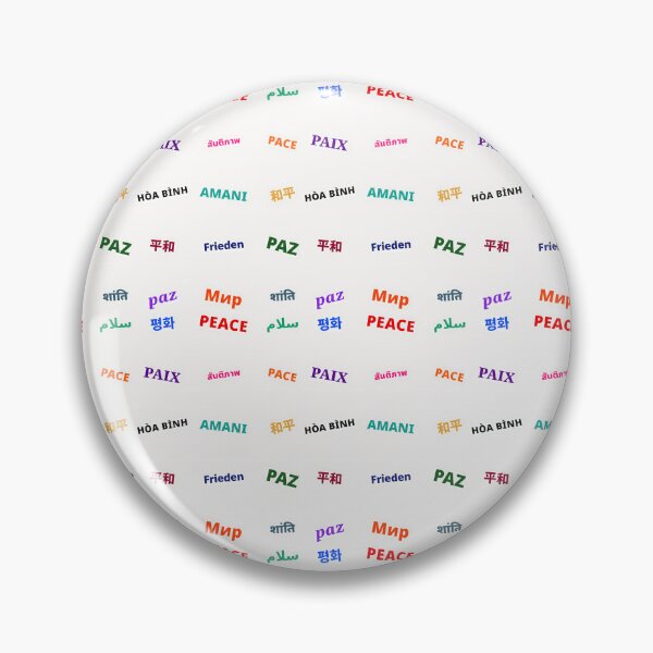 Item preview, Multilingual World Peace Typography Streetwear designed and sold by SOOstudio73.