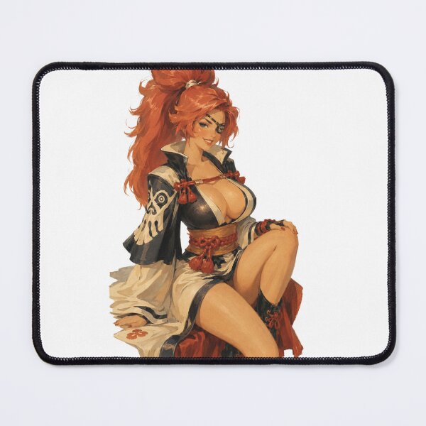 Item preview, Samurai Pirate Pin Up | Vintage Warrior Girl | Original Fantasy Pinup Art designed and sold by Cosplayvintage.