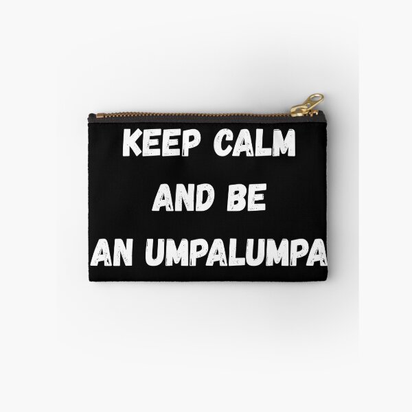 Item preview, Keep Calm and Be An Umpalumpa - Funny Retro Pop Art Parody designed and sold by MadeByDesire.