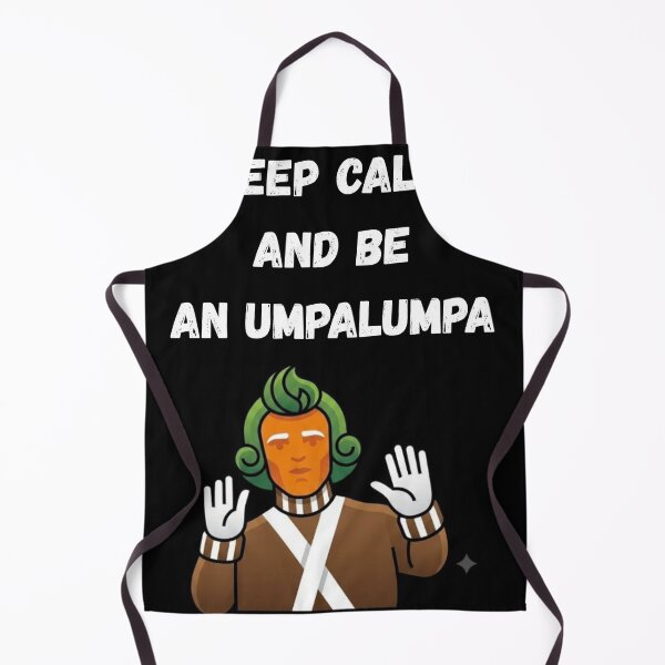 Item preview, Keep Calm and Be An Umpalumpa - Funny Retro Pop Art Parody designed and sold by MadeByDesire.