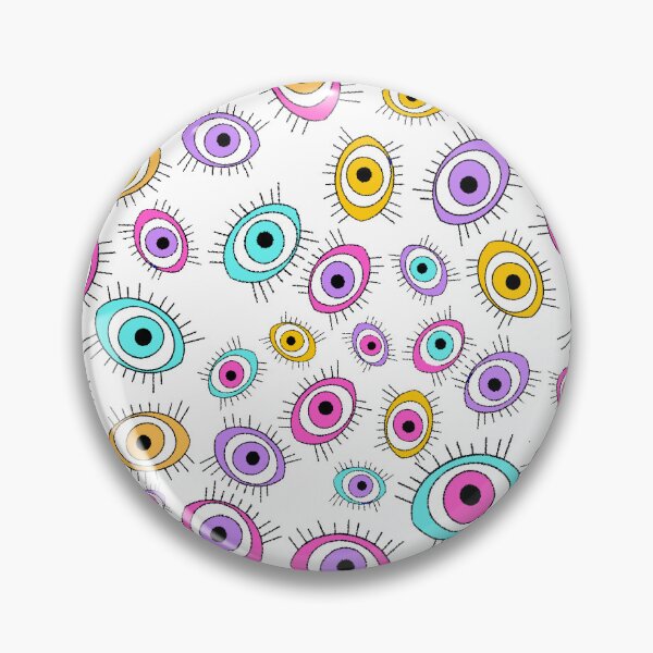 Item preview, Evil Eye Colors I Colored Amulet I Talisman designed and sold by French Papyrus Studio.