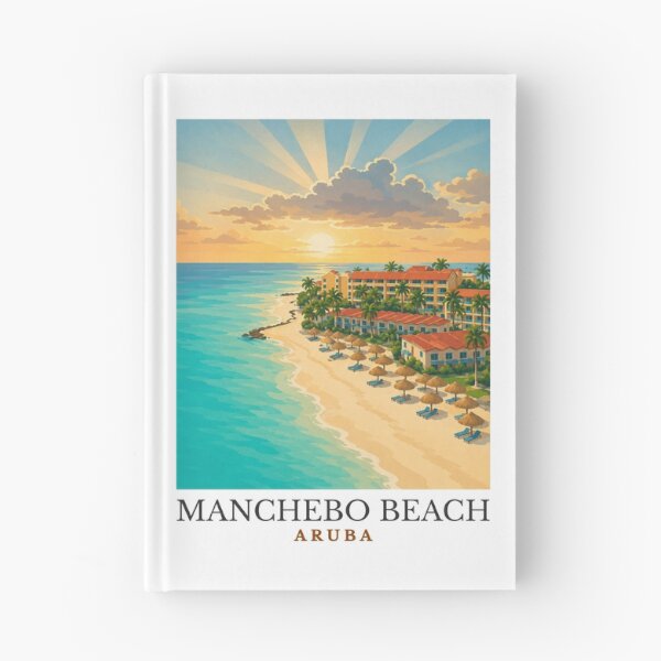 Item preview, Manchebo Beach - Aruba  designed and sold by GoodOldVintage.
