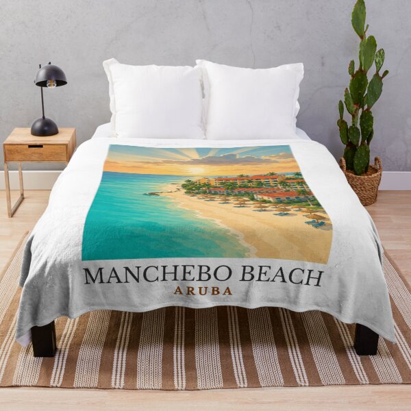 Item preview, Manchebo Beach - Aruba designed and sold by GoodOldVintage.