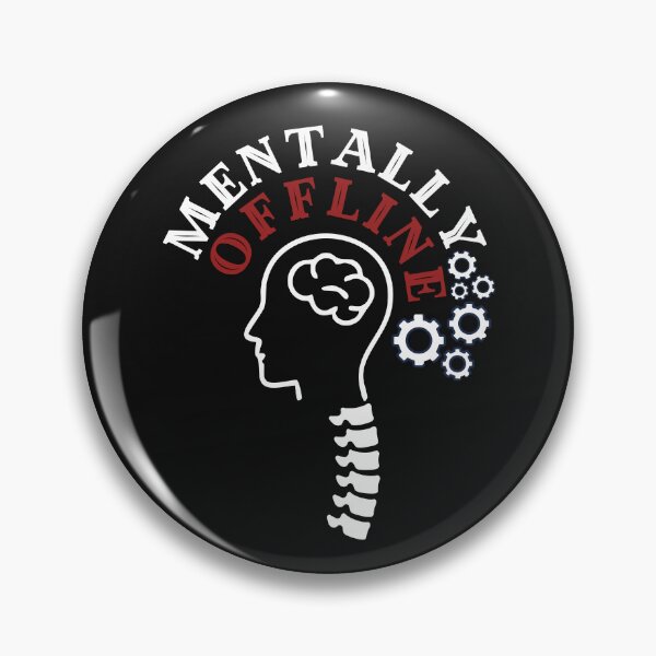 Item preview, Mentally Offline Introvert T-Shirt designed and sold by RteesStudio.