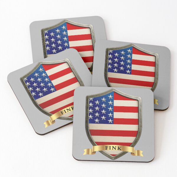 Item preview, Fink American Heritage Crest Shield designed and sold by Highlandkings.