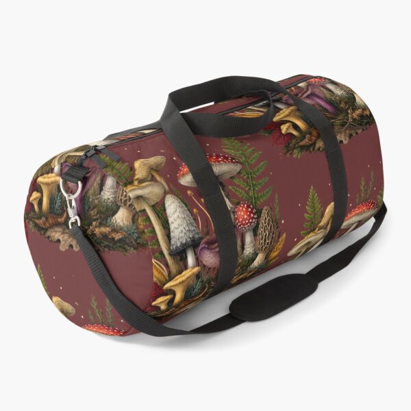 Item preview, Enchanted Forest Floor: Botanical Mushroom & Fern Illustration designed and sold by 63Hotpeppers.