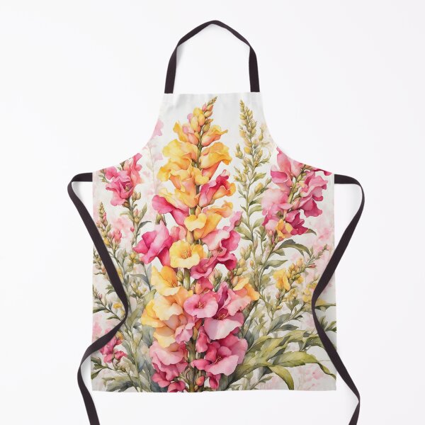 Item preview, Snapdragon Flower Watercolor Painting designed and sold by RawNaturePrints.