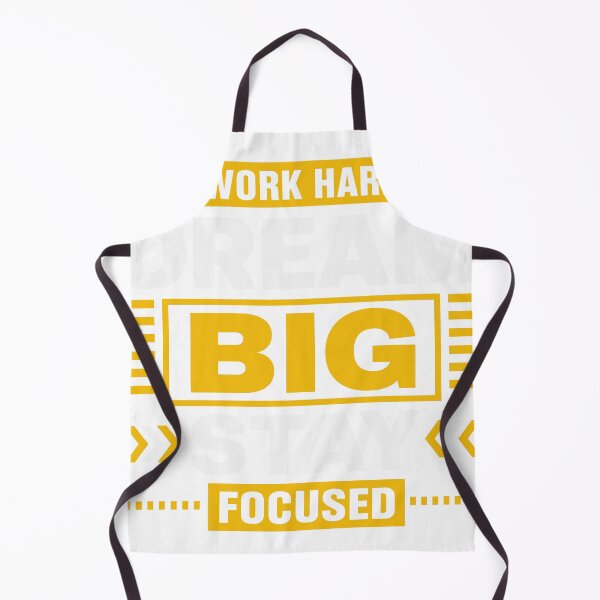 Item preview, Work Hard Dream Big Stay Focused Motivational Quote designed and sold by rejowan-arts.