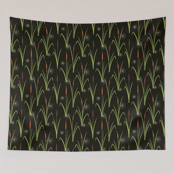 Item preview, Bulrushes Along The Canal Riverbank Nature designed and sold by CreativeBridge.