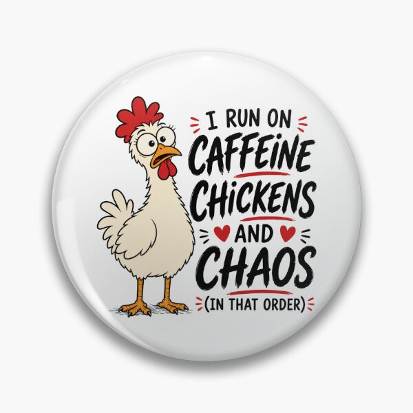 Item preview, Funny Chicken Shirt designed and sold by Barnfield and Co.