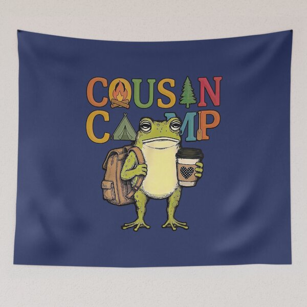Item preview, Cousin Camp ,Family Vacation Summer Camping for Men Women Kids Girls Boys designed and sold by gear-posters.