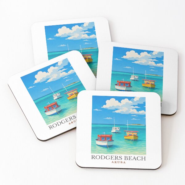 Item preview, Rodgers Beach - Aruba  designed and sold by GoodOldVintage.