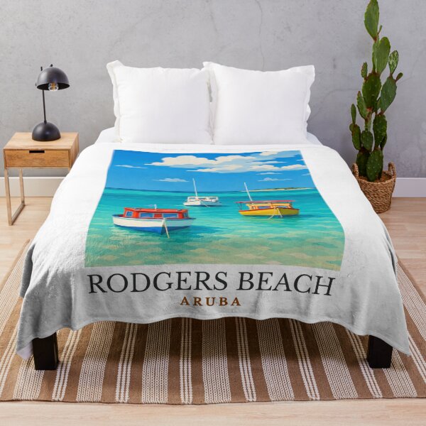 Item preview, Rodgers Beach - Aruba  designed and sold by GoodOldVintage.