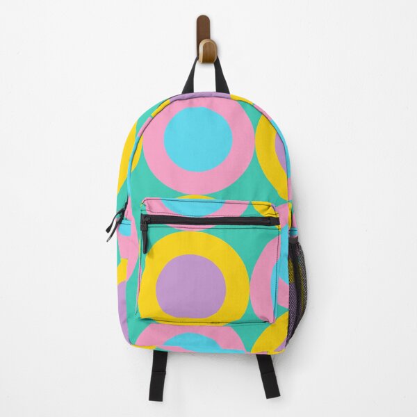 Item preview, Colorful Retro Geometric Circle Seamless Pattern designed and sold by Nicha Studio.