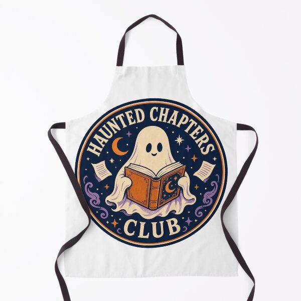 Item preview, Haunted Chapters Club Spooky Book Lover Gift designed and sold by Peak Pop Designs | Funny Gifts, Cozy Art & Cute Animals .